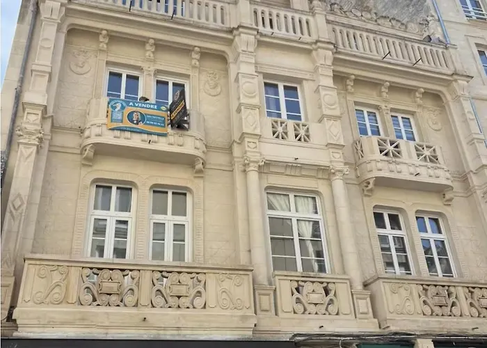 La Cime - Duplex Hypercentre, Wi-fi & Restaurant Apartment Caen